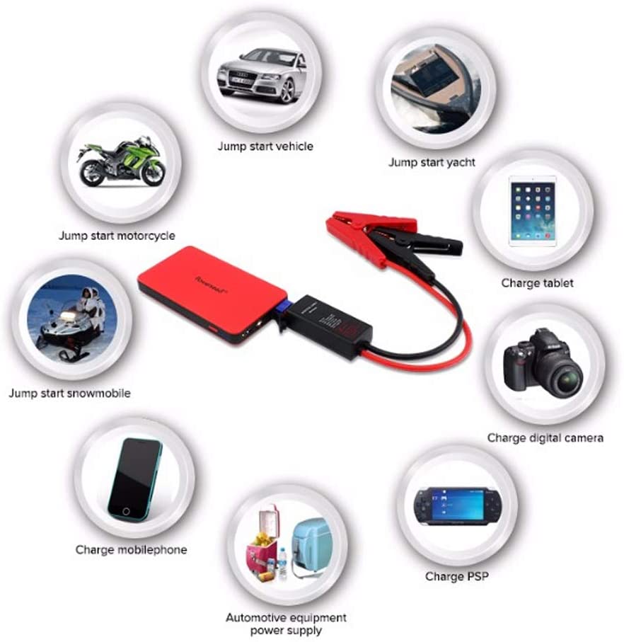 Powerseed Mini Boost 2A Jump Starter Portable Power Bank – Image 2
